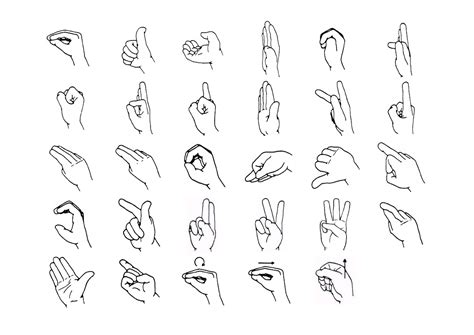 Det finns inget internationellt teckenspråk, även om många tror det. Alfabet i Teckenspråk