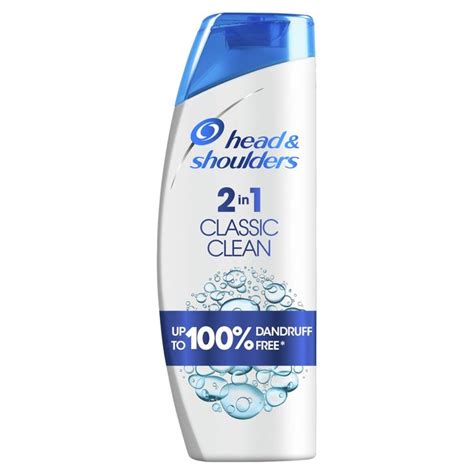 Morrisons Head And Shoulders 2 In 1 Classic Clean Anti Dandruff Shampoo