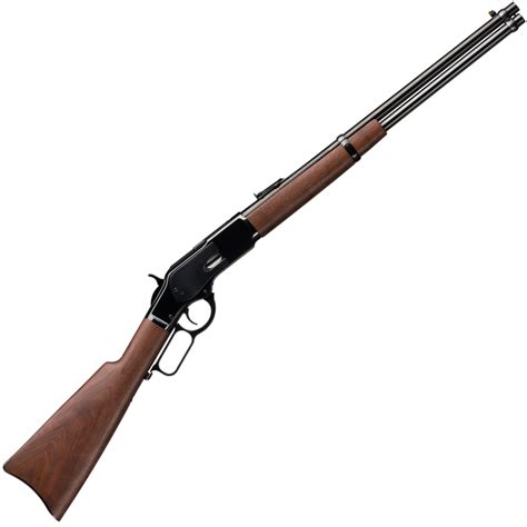 Winchester 1873 Black Walnut Brown Lever Action Carbine Rifle 45
