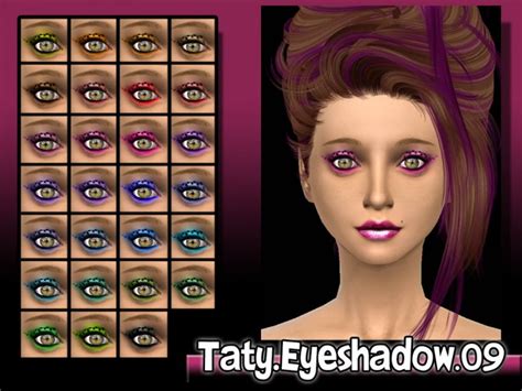 Eyeshadow 09 Sims 4 Eyes