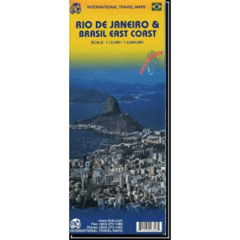 Itmbのシティマップ リオ・デ・ジャネイロandブラジル東岸 Rio De Janeiro And Brasil East Coast Itm