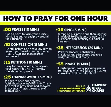 He would cry out to allah to grant her complete recovery. How to Pray for 1 Hour - First Community Triumphant Cathedral