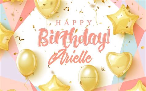 Herunterladen Alles Gute Zum Geburtstag Arielle 4k