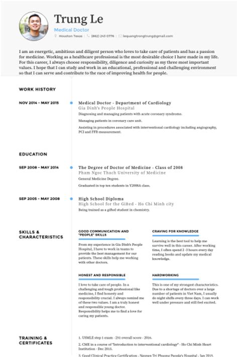 Maybe you would like to learn more about one of these? Cv Template Doctor - Resume Format
