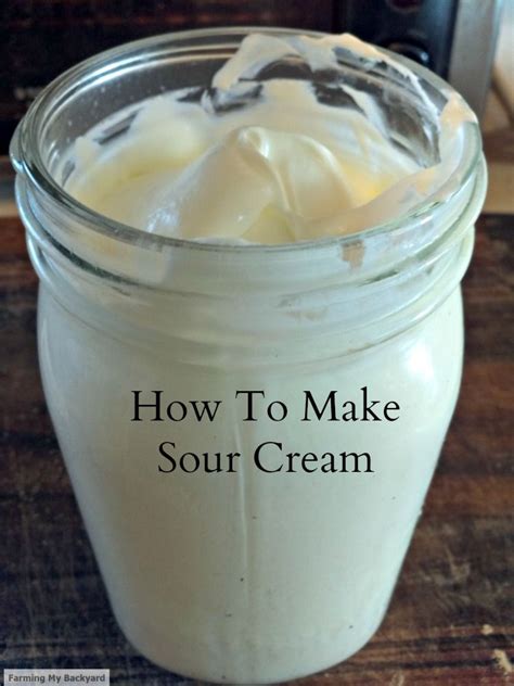 Maybe you would like to learn more about one of these? How to Make Sour Cream With Yogurt | Make sour cream ...