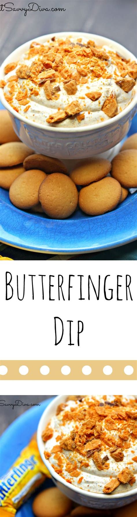 This post may contain affiliate links. Butterfinger Dip Recipe - Budget Savvy Diva | Recipe ...