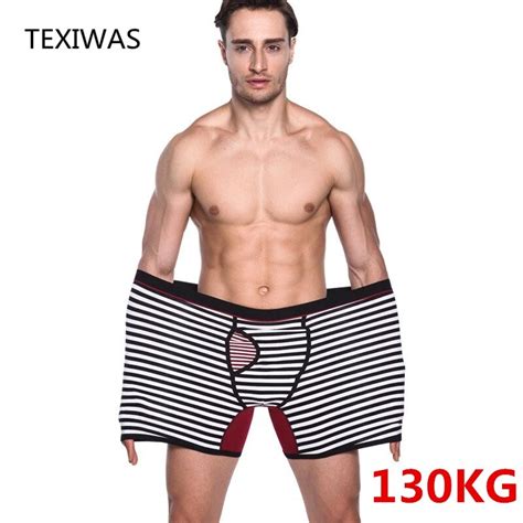 Texiwas Hot Sell Quality Fashion Sexy Mr Underwear Mens Long Boxer