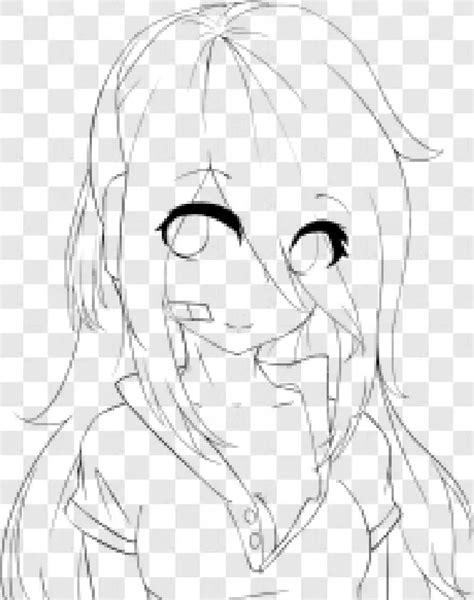 Anime Line Art Photos Transparent Background Free Download Png Images
