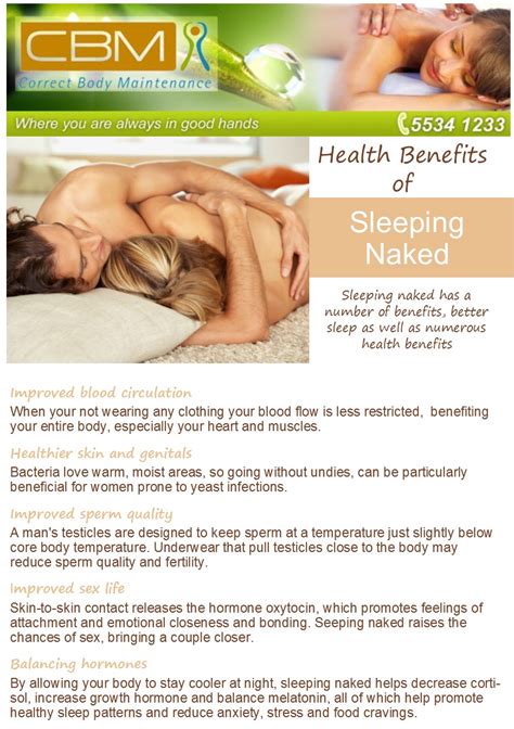 Health Benefits Of Sleeping Naked Telegraph