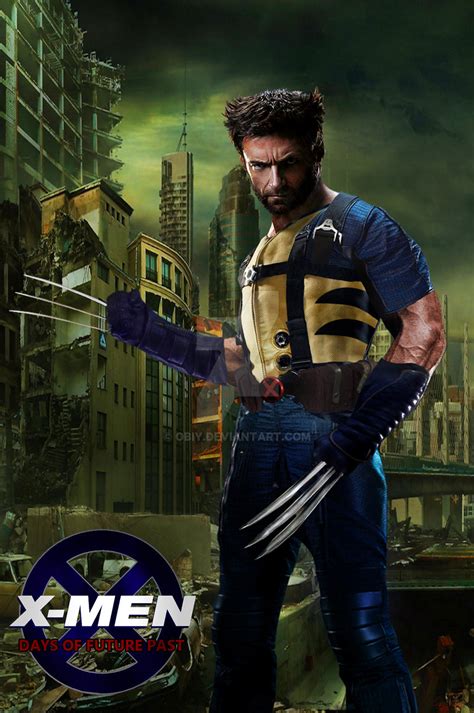 X Men Days Of Future Past Wolverine By Obiy On Deviantart