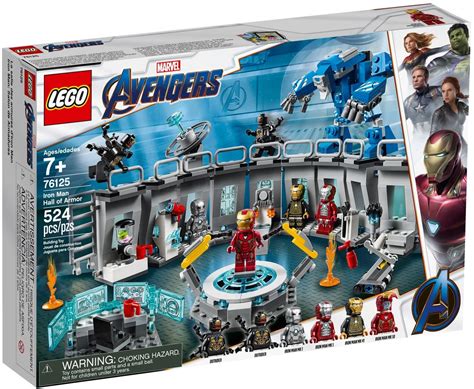 Reseña Lego Marvel Avengers Endgame 76125 Iron Man Sala De Armaduras