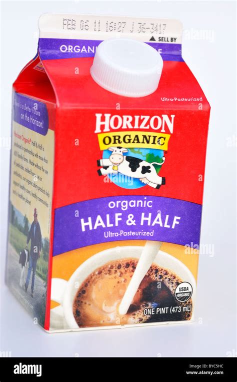 Horizon Organic Half And Half Cream Stock Photo 34073912 Alamy