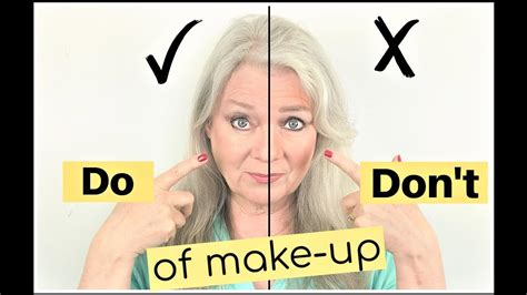 Makeup Dos And Donts Mistakes To Avoid And Tutorial Mature Women Over