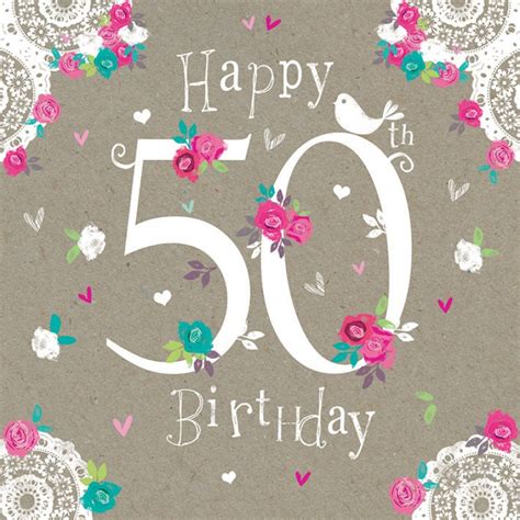 Free Printable 50th Birthday Cards For Her
