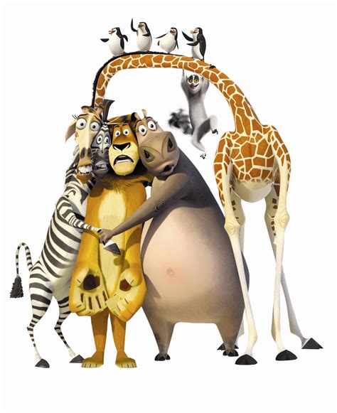 Madagascar Cartoon Characters As Humans Disney Charac