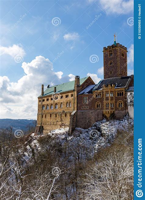 The Wartburg Castle At Eisenach In The Thuringia Forest Stock Image