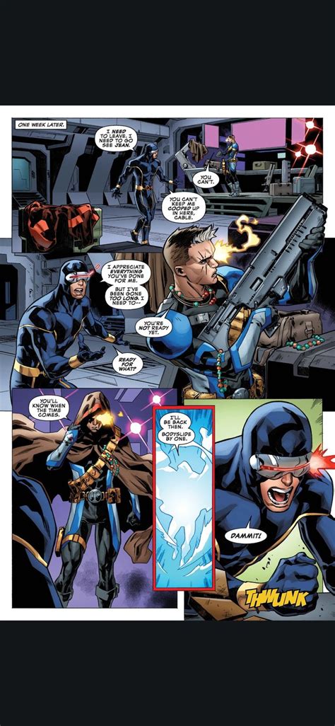 Cable Tells Cyclops Why He Brought Him Back To Life Xmen Comics