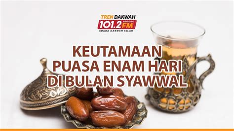 Salah satu puasa yang dianjurkan/disunnahkan setelah berpuasa di bulan romadhon adalah puasa enam hari di bulan syawal. Keutamaan Puasa Enam Hari Di Bulan Syawwal - YouTube