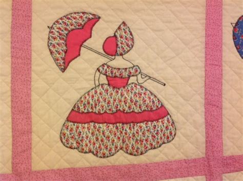 Vintage Colonial Lady Quilt Paper Pattern Only Not A Kit Etsy
