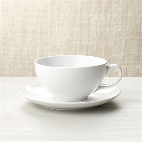 Aspen Cappuccino Cup With Saucer Reviews Crate And Barrel