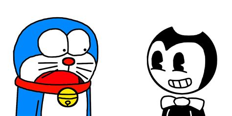 Doraemon Meets Bendy By Ultra Shounen Kai Z On Deviantart
