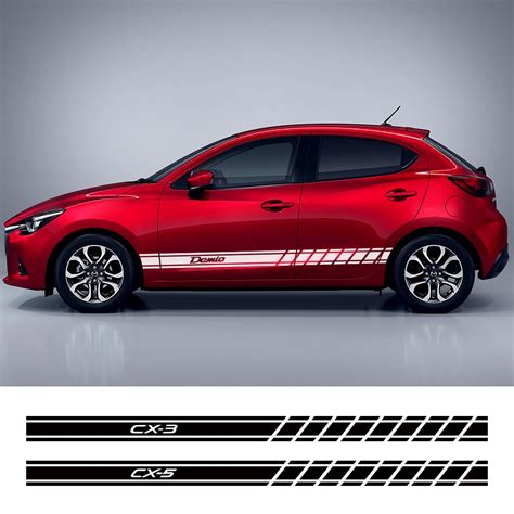 Parts And Accessories 2 Pcs Graphics Car Stickers For Mazda Cx 4 Cx 5