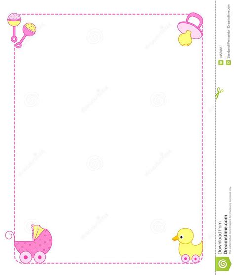 Clipart Baby Girl Borders 20 Free Cliparts Download Images On