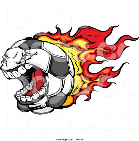Free ball on fire vector download in ai, svg, eps and cdr. Royalty Free Clip Art Vector Logo of a Screaming Flaming ...