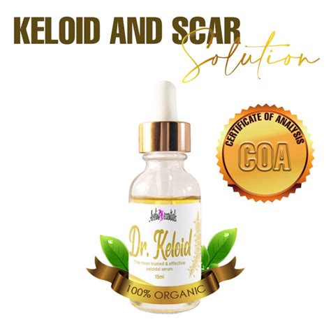 Drkeloid Scar And Keloid Remover Serum Keloid Scar Remover Original
