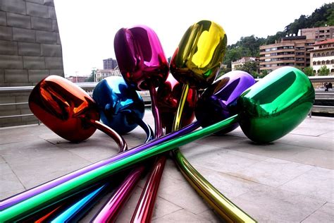 Jeff Koons Tulips Guggenheim Bilbao Guggenheim Museum Bilbao