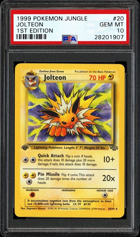 The original pokemon base set (1999 1st edition shadowless) is the most collectible, with record breaking single card sales happening almost daily on ebay. Auction Prices Realized Tcg Cards 1999 POKEMON JUNGLE ...
