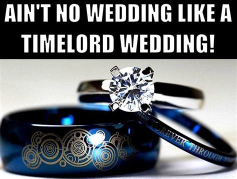 Dr Who Wedding Rings Jenniemarieweddings