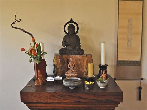 Zendo 05b Buddha Decor Home Altar Buddhist Shrine