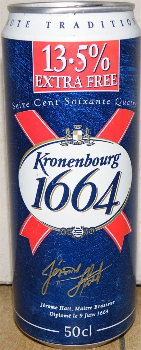 1664 De Kronenbourg Beer 500ml Great Britain
