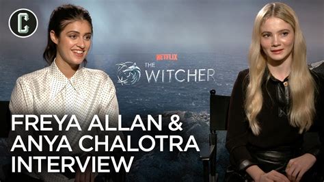 The Witcher Anya Chalotra Freya Allan On Yennefer S Transformation And Season YouTube