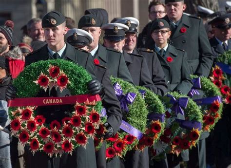 Remembrance Day 2017 Photos Of Canada Remembering The Fallen