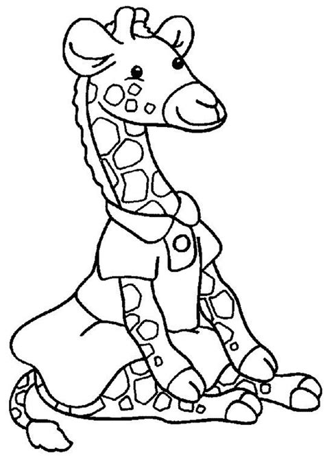 Free And Easy To Print Giraffe Coloring Pages Giraffe Coloring Pages