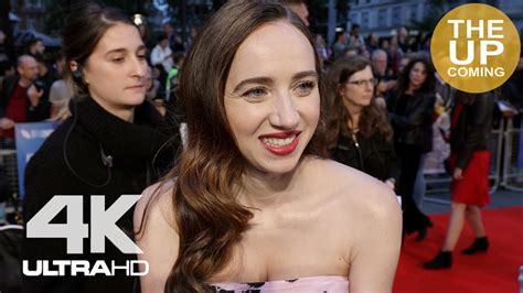 Zoe Kazan On The Ballad Of Buster Scruggs At Premiere For London Film Festival YouTube
