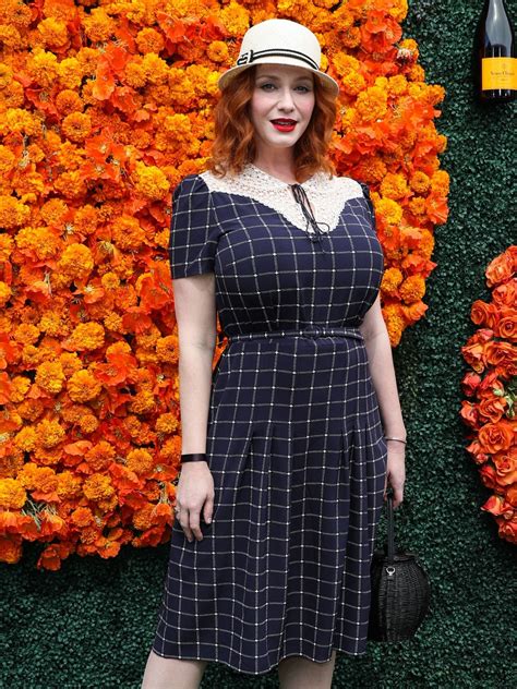 Christina Hendricks At Veuve Clicquot Polo Classic Los Angeles At Will