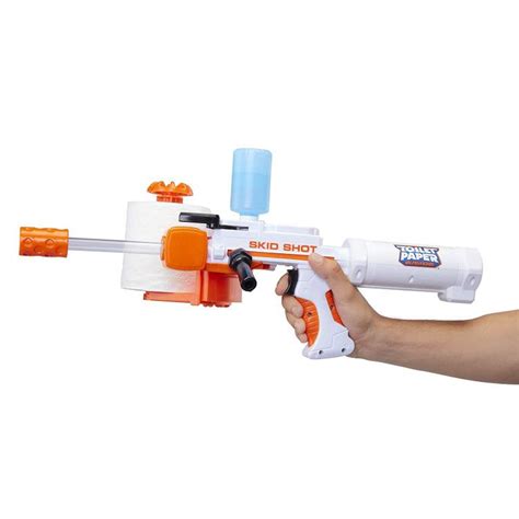 Hot glue gun, makes life much easier. This Toy Gun Makes 350 (Clean) Spitballs From One Roll Of ...