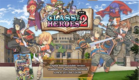 Class Of Heroes 2 Now Available On Psn For Psp And Ps Vita