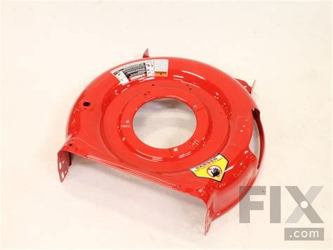 Oem Troy Bilt 787 01869b 0638 Deck 21in Red