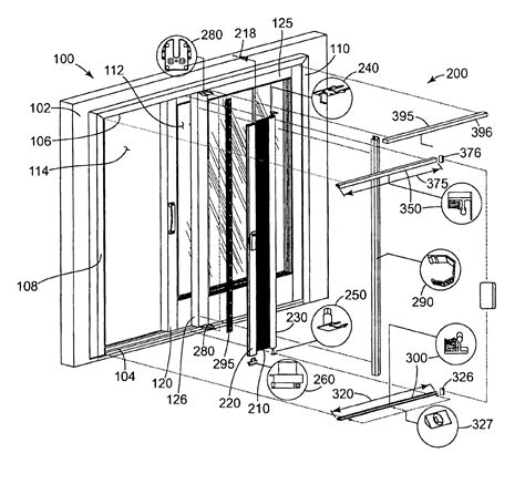 Patent Us6814127 Retractable Screen Door Components And Method