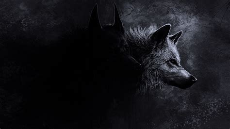 Update 58 Scary Black Wolf Wallpaper Latest Incdgdbentre