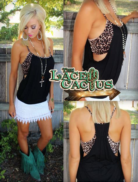 Tempted In Leopard Tank Country Chic Outfits Country Outfits Chic Outfits