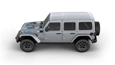 jeep wrangler xe plug  hybrid debuts   mile ev range