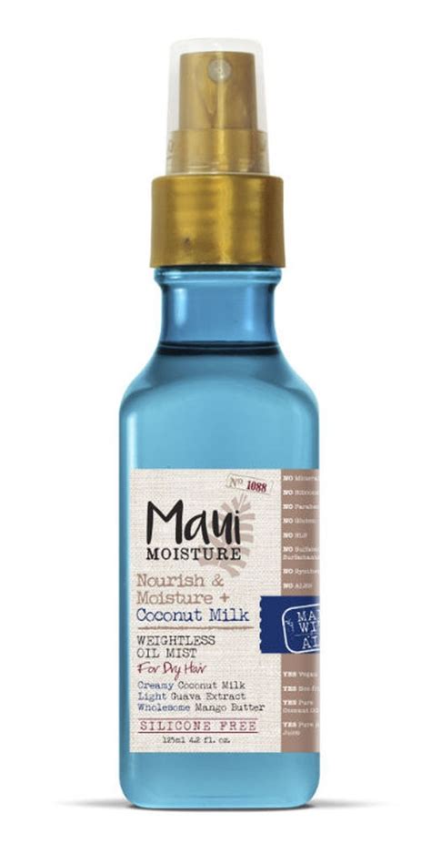 Maui Moisture Nourish And Moisture Coconut Milk Weightless Oil Mist