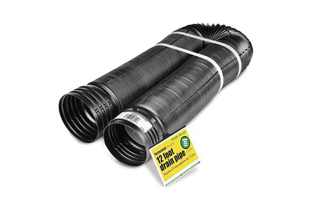 Flex Drain 51910 Flexibleexpandable Landscaping Drain Pipe Perforated