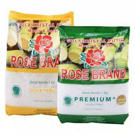 Jual Gula Pasir Rose Brand Kuning 1kg Shopee Indonesia
