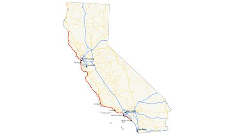 Map Of Hwy 1 California Topographic Map Of Usa With States